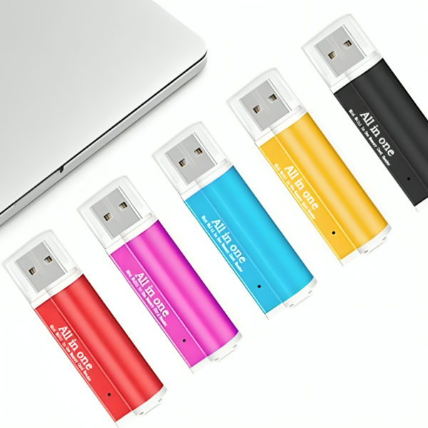 Active Plus Card Reader – High-Speed USB Multi Memory Card Reader