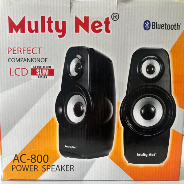 Multinet Power Speaker with Bluetooth, AUX & USB Power – Portable Audio System