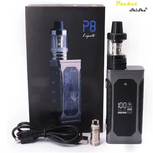 Vape-Pen-P8-100W-Vape-Mod-Starter-Kit-2200mAh-Battery-2.5ml-0.5ohm-Atomizer-Tank-6